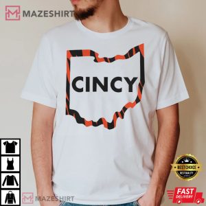 CINCY Ohio Football Best T Shirt 3