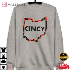 CINCY Ohio Football Best T Shirt 4