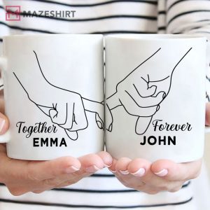 Valentines Day Customized Together And Forever Couples Coffee Mu 3