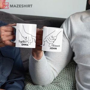 Valentines Day Customized Together And Forever Couples Coffee Mu