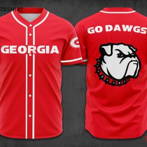 Georgia Bulldogs Baseball Jersey NCAA Division I