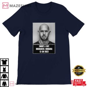 Andrew Tate Mugshot Free Top G Cobratate T Shirt 4