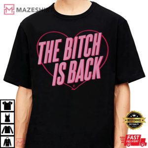 The Bitch Is Back Heart Elton John Concert T Shirt 2
