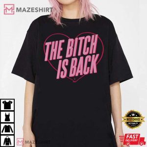 The Bitch Is Back Heart Elton John Concert T Shirt 3