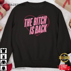 The Bitch Is Back Heart Elton John Concert T Shirt 4