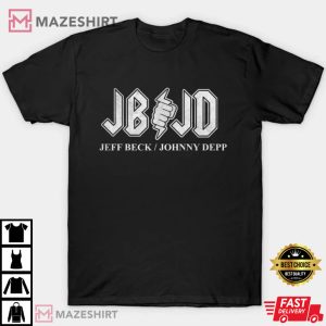18 Album Jeff Beck Johnny Depp T Shirt 4