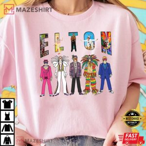 Elton John Farewell Fan Gift Tour T Shirt 1