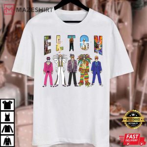 Elton John Farewell Fan Gift Tour T Shirt 4