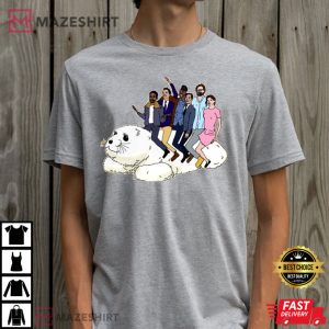 Cracking The Comedy Characters T Shirt 2