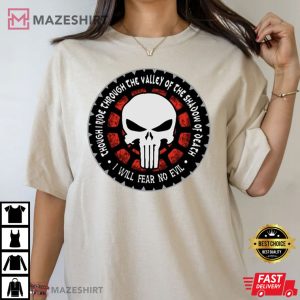 Ride Through The Valley Of The Shadow Of Death Marvel T Shirt 2