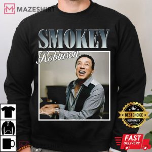 Homepage Smokey Robinson The King Of Motown T Shirt 3