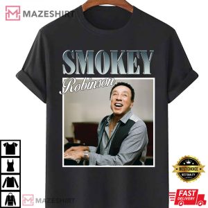 Homepage Smokey Robinson The King Of Motown T Shirt 4
