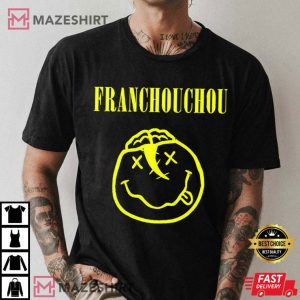 Franchouchou Zombie Land Saga Nirvana Logo T Shirt 1