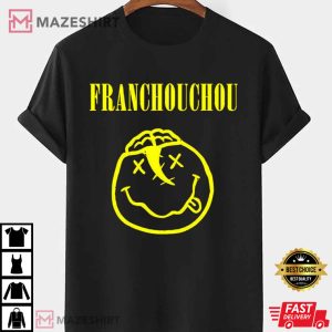 Franchouchou Zombie Land Saga Nirvana Logo T Shirt 4