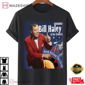 Bill Haley And His Comets Graphic T Shirt 4