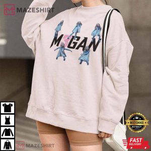 M3gan You Should Probably Run T Shirt 3