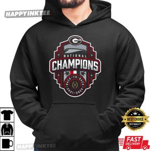 Georgia Bulldogs National Champions Back 2 Back 2021 2022 Championship T-Shirt