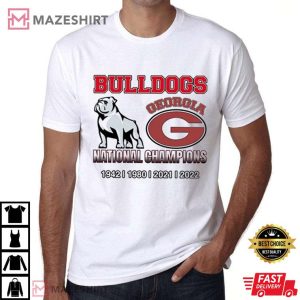 National Champions Georgia Bulldogs Best T Shirt 2