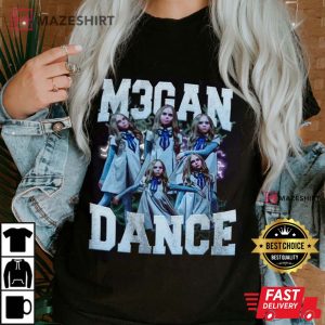 Retro M3gan Tshirt M3gan M3gan You should probably run T shirt