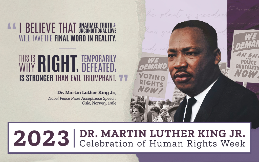 Martin Luther King Day 16 January