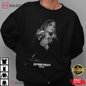 Lisa Marie Presley Vintage 90s Pray For Her T shirt 2