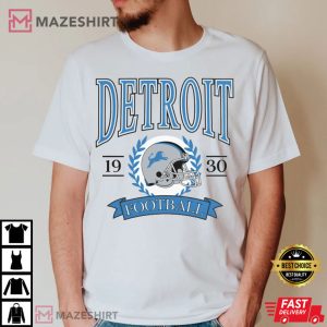 Throwback Detroit Lions Football Perfect Gift For Fans T Shirt 2