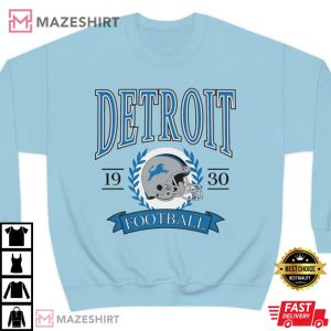 Throwback Detroit Lions Football Perfect Gift For Fans T Shirt 3