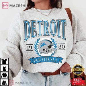 Throwback Detroit Lions Football Perfect Gift For Fans T Shirt 4