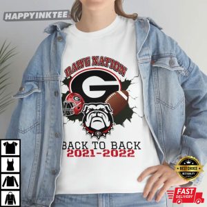 Dawg Nation UGA 2021 2022 National Champions T Shirt 2