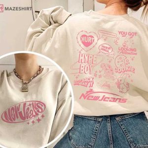 NewJeans Full Track List Album Gift For Fans T Shirt 3