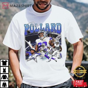 Tony Pollard Vintage 90s Of Dallas Cowboys Football Team T Shirt 1