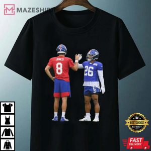 Daniel Jones And Saquon Barkley Make The New York Giants Look Good T Shirt 4