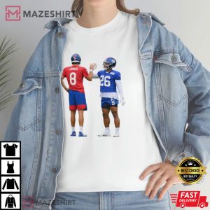 Daniel Jones And Saquon Barkley Make The New York Giants Look Good T Shirt