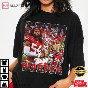 Fred Warner Vintage 90s Of San Fransisco Football Team Unisex T Shirt 2