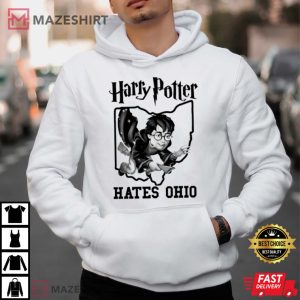 Official Harry Potter Hates Ohio T Shirt 3