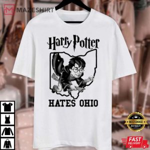 Official Harry Potter Hates Ohio T Shirt 4