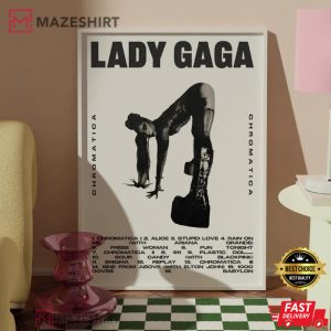 Lady Gaga Chromatica Full Track List Poster 1