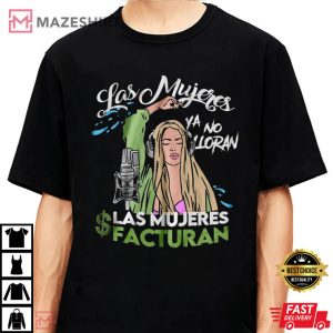 Shakira Song Women No Longer Cry Las Mujeres Ya No Lloran T Shirt 4