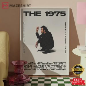The 1975 Hot Album Being Funny In A Foreign Language Poster 2