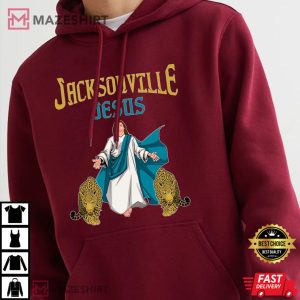 Jacksonville Jesus Trevor Lawrence And His Jaguars Funny Gift For Fans 3