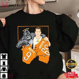 Joe Burrow Close With Harambe The Cincinnati Bengals Fans Gift T Shir 4