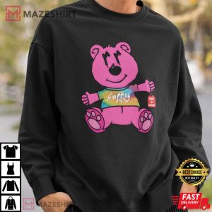 Joe Burrow Wears Sorry In Advance Pink Bear T Shirt 3