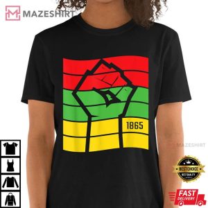 Juneteenth 1865 Black Freedom Pride T Shirt 2