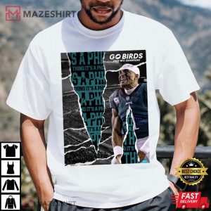 Go Birds Philadelphia Eagles At 2023 NFC Champions T Shirt 3