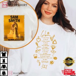 Sam Smith Gloria World Tour 2023 T Shirt 3
