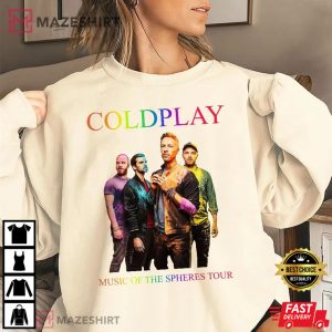 Coldplay Music Of The Spheres Tour 2023 T Shirt 1