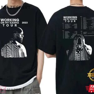 DVSN Tour Working On My Karma World 2023 Tour T-Shirt