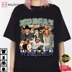 Morgan Wallen 90s Vintage Country Music T Shirt 1