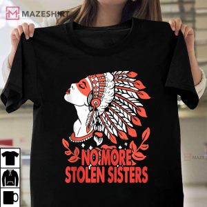 American No More Stolen Sisters MMIW T Shirt 1