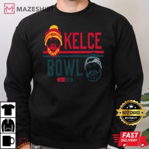 Kelce Philadelphia Eagles VS Kansas City Chiefs Super Bowl LVII T Shirt 3